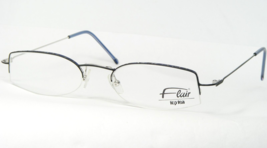 Flair Top Ten 566 454 Matt Black /BLUE /SILVER Eyeglasses 50-17-135mm Germany - £61.60 GBP