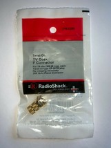 Radioshack Twist-on TV Coax F Connector (278-0292) - £5.36 GBP