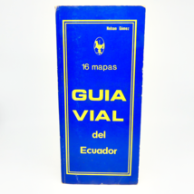 Guía vial del Ecuador (Spanish Edition) 16 Maps Complete June 1980 Vintage - $18.80