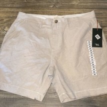 Rodd &amp; Gunn Weatherproof Men&#39;s 7&quot; Inseam Cotton Resort Shorts - Khaki XL 36. 4 - £19.43 GBP