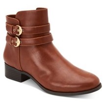 Charter Club Jaimee Booties, 8M/Cognac - $31.68