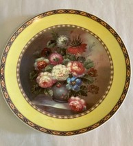 Formalities By Baum Bros Decorative Veronica Collection Rose Plate 8&quot;. Pre-owned - £7.25 GBP