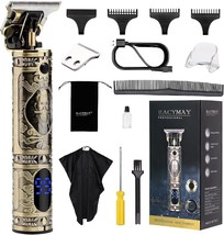 Racymay Professional Beard Trimmer For Men Hair Clippers For Men Cordless - £26.54 GBP