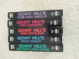 Lot of 5  Benny Hill VHS Movies - £6.01 GBP