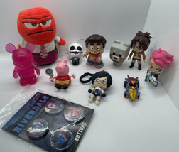 Pop culture toy figure keychain lot Steven Universe Jack Skellington anime Peppa - £10.95 GBP