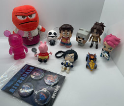 Pop culture toy figure keychain lot Steven Universe Jack Skellington ani... - $14.01