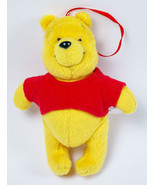 WINNIE THE POOH PLUSH 1998 AVON CHRISTMAS ORNAMENT DISNEY HOLIDAY 5.5&quot; - $164.39 MXN
