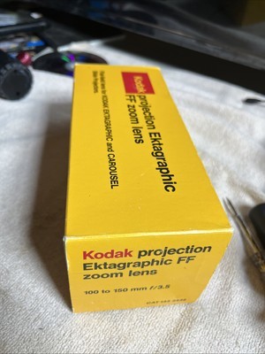 Kodak Projection Ektagraphic FF 100-150mm f/3.5 Zoom Lens Slide Projector - $23.38
