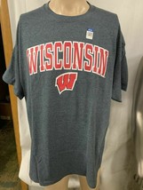 Elite Fan Wisconsin Men&#39;s T-SHIRTS (Short Sleeve) Assorted Sizes Brand New - £7.07 GBP