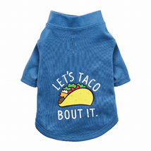 Essential T-Shirt for Dogs: Let&#39;s Taco Bout It - £24.08 GBP