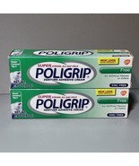Super POLIGRIP Denture Adhesive Cream Zinc Free 1.4 oz - 2 pack - $20.49 CAD