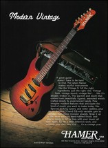 Hamer 1993 Modern Vintage S Series Guitar advertisement 8 x 11 ad print - £3.38 GBP