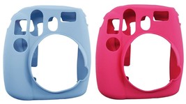 ATNY Instax Instant Camera Silicone Case - Pink or Blue NEW - £5.62 GBP