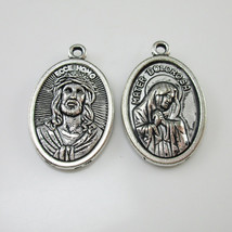 100pcs of Religious Ecce Homo Mater Dolorosa Medal Pendant - $26.98