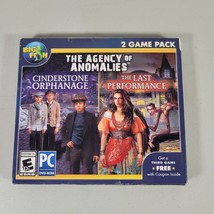 Big Fish PC Video Game The Agency Of Anomalies DVD-Rom Hidden Object 2 Game Pack - £7.84 GBP