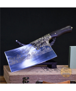 HANDMADE BUTCHER CHEF ANTIQUE ASIATIC CLEAVER SLICING MEAT KITCHEN TOOLS... - $1,779.15 MXN