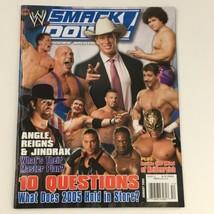 WWE Smack Down Magazine January 2005 John Cena Rey Mysterio w Poster No Label VG - $13.25