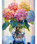 Hydrangea Flowers Diamond Art Painting Kits for Adults-DP13 - $289.02 MXN+