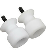 2001-2025 GSXR1000 8mm Pro-tek Swing Arm Spool Slider Suzuki NEW White - $369.24 MXN