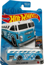 Hot Wheels Surfin School Bus, [Blue/White] 55/250 Metro 4/10 - New sealed - $136.75 MXN