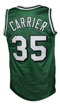 Darel Carrier Custom Kentucky Colonels Aba Basketball Jersey New Green Any Size image 5