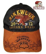 71st Annual BikeWeek 2012 Daytona Beach Bike Week Hat Embroidered Adjustable - £11.84 GBP