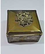 Vintage German Silver Jewelry Trinket Box - $67.75 CAD