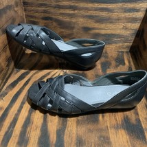 Bare Traps Mabil Womens Shoes Sz 8.5M Black Basket Weave Front With East... - $17.17