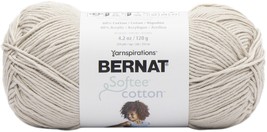 Bernat Softee Cotton Yarn-Feather Gray - £21.53 GBP