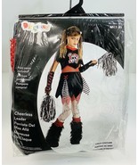 Disguise Children&#39;s Gothic Cheerleader Halloween Costume Medium 7-8 - £18.53 GBP
