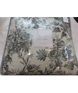 Rose Tree Signature Toledo 3P Queen comforter shams Jacobean Floral Grey... - $217.88 CAD
