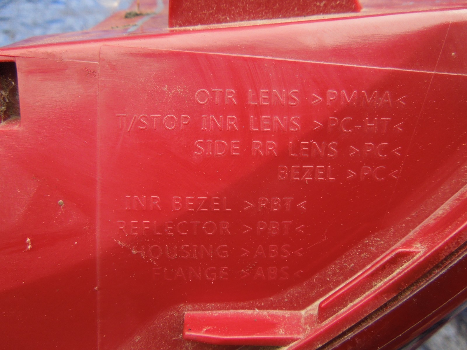 2019 Hyundai Santa Fe left driver side taillight assembly OEM rear light LH Item image 8