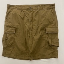 Levi&#39;s 42 x 9&quot; Dark Brown 100% Cotton Ripstop Carrier Cargo Shorts 23251... - $38.99