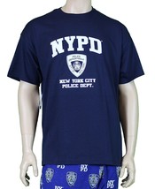 Nypd Mens Tee Navy White Logo Short Sleeve T-Shirt Nypd - £12.69 GBP+