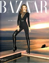 HARPER&#39;S BAZAAR February 2015 - Spring Preview, Fashion, Ads, MIRANDA KE... - £14.38 GBP