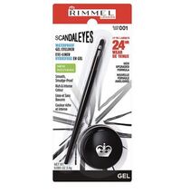 Rimmel London Scandal Eyes Gel Eyeliner WATERPROOF 24HR - 001 Black BRAN... - $11.16 CAD