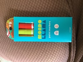 Box damage- Mondo Llama - paint markers bullet tip- 4 colors - £6.21 GBP