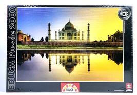 2000 pieces Jigsaw Puzzles Educa Borras "Taj Mahal India HDR" #14821  - $45.00