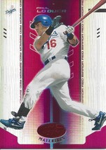 2004 Leaf Certified Materials Mirror Red Paul Lo Duca 150 Dodgers 017/100 - £0.99 GBP