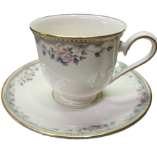 Lenox Spring Vista Tea Cup and Saucer Floral Gold Trim USA New No Box - £22.64 GBP