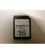 CANON 16 MB MMC-16M MULTI MEDIA SD MEMORY CARD OLD DIGITAL CAMERA - $13.49 CAD