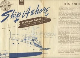 Ship Ashore Placemat Best Western Resort Smith River California 1970&#39;s - £17.12 GBP