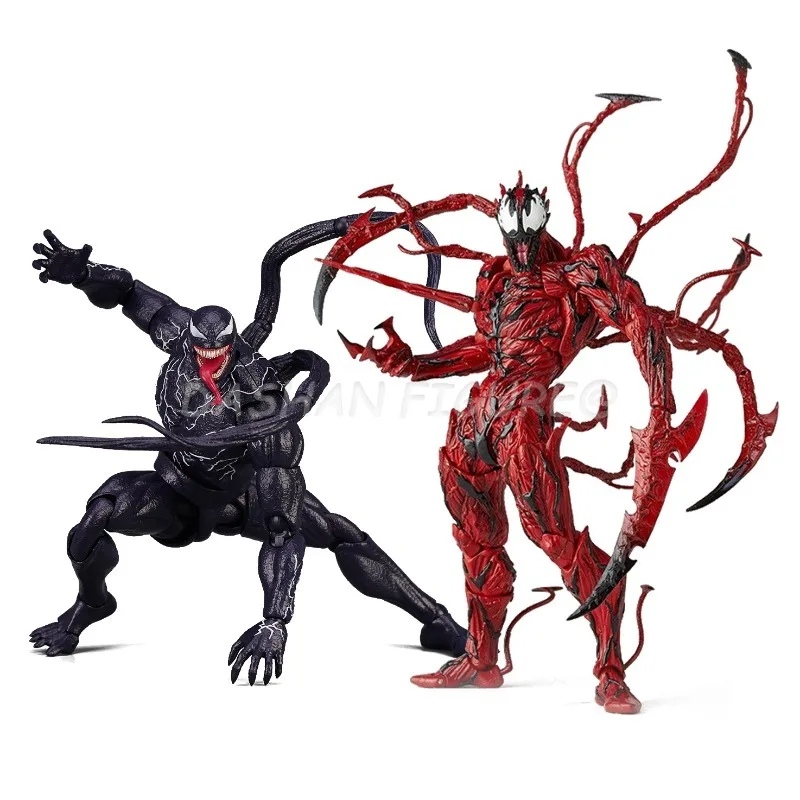 Nom let there be carnage action figure pvc collection model doll marvel symbiotic venom thumb200