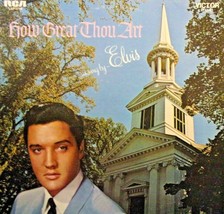 Elvis Presley-How Great Thou Art-LP-1976-EX/EX - £9.49 GBP