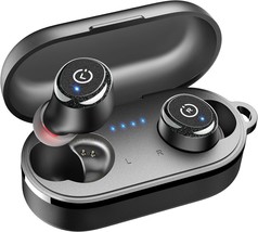 Wireless Earbuds Bluetooth 5.3 Headphones, 55H Playtime with Charging Case - £17.44 GBP