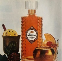 1964 Schenley Reserve Whiskey Holiday Liquor Advertisement Distillery DW... - $24.99