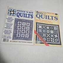Stitch &#39;N Sew Quilts Magazines Lot of 2 Star Sampler Children&#39;s Friendship Quilt - £7.85 GBP