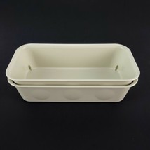 (Lot of 2) IKEA NOJIG Beige Plastic Organizer Tray 8x4x2&quot; New  - £7.98 GBP