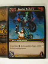(TC-1533) 2010 World of Warcraft Trading Card #141/220: Stephen Hathrow - $1.00