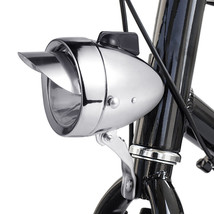 Classical Metal Retro Bicycle Bike Led Light Headlight Front Retro Head ... - £22.37 GBP